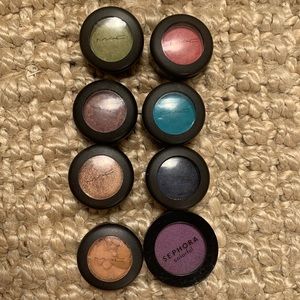 Mac and Sephora eye shadow bundle 6pc